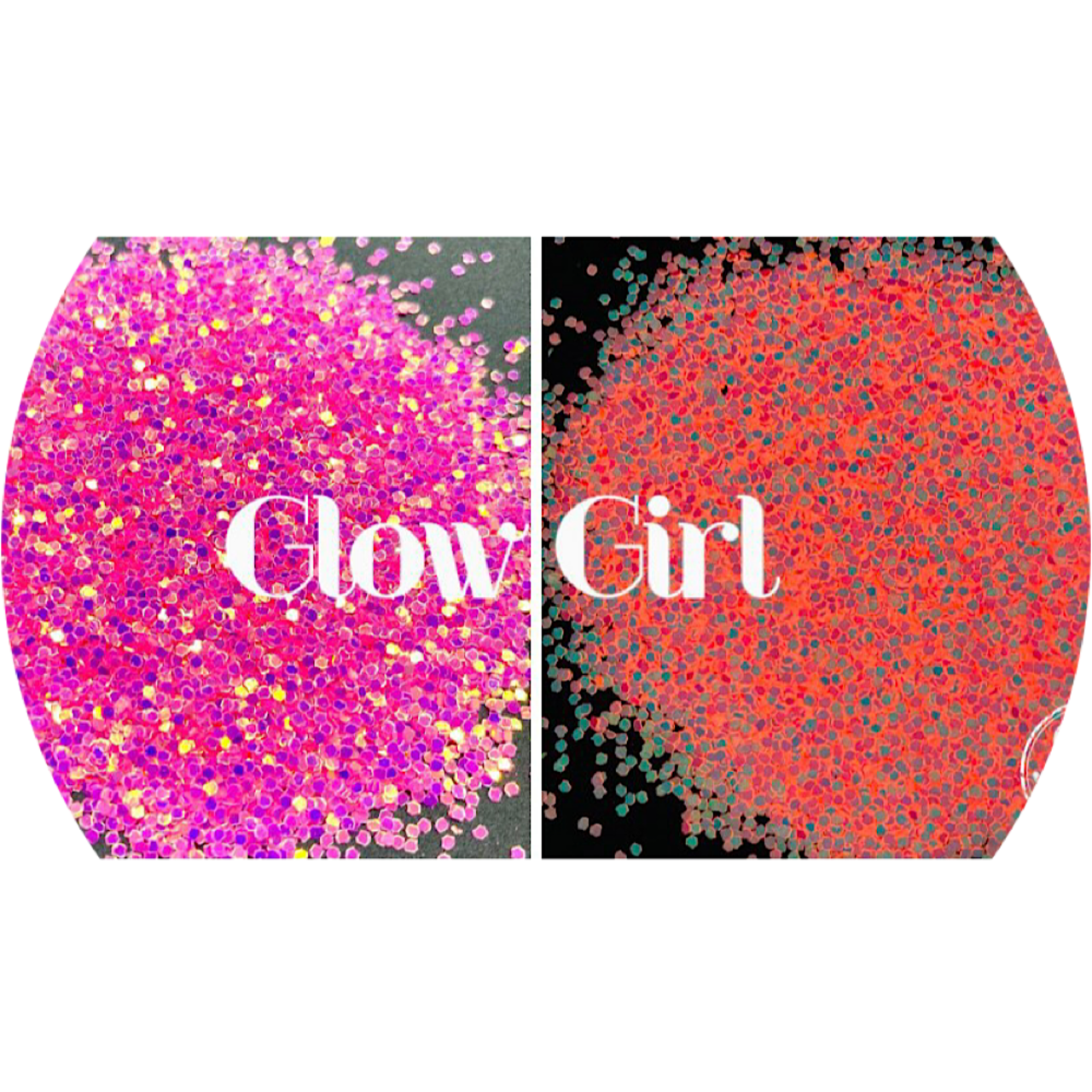 Polyester Glitter - Glow Girl - Glow in the Dark by Glitter Heart Co.&#x2122;